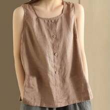 Women T-Shirts - Mocha Brown - View 2