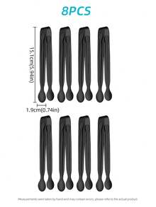 1/4/8/12Pcs Extended Long Handle Metal Sugar Tongs, Mirror Polished Stainless Steel Ice Cube Serving Tongs For Bar Coffee Tea Buffet Party Candy Serving - - - View 10