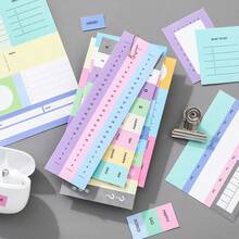 Korean Style Ins Aesthetic Planner Sticker Set, Minimalist Planner Label Stickers, Journal Decoration Material Sticker Pack - 1 Set - View 8