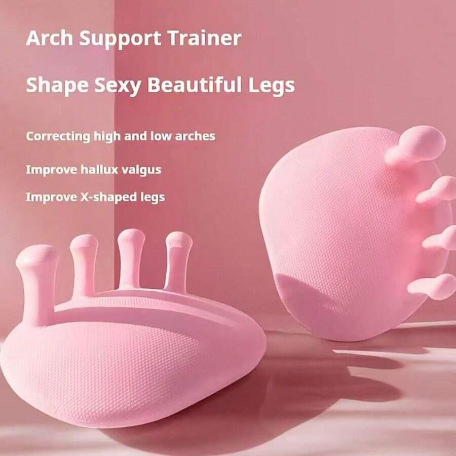 1pc (2pcs/Set) Arch Trainer: Corrects Toe Alignment, Strengthens Foot Sole, Improves Flat Feet And Arch Collapse, Corrects Hallux Valgus, Essential Leg Shaping Equipment For Outdoor And Fitness - A - View 1