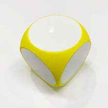 Interactive Game Prop/Reusable EVA Material Giant Dice/Party Activity Prop/Fun Classroom Teaching Tool, Writable And Erasable, Perfect For Enhancing Math And English Skills, Suitable For Educational Games, Classroom Activities, Party Games, Family Entertainment Night, Team Building And Outdoor Activities. This Fun Dice Can Perfectly Enhance The Party Game Atmosphere, Making It The Best Holiday Gift And An Ideal Choice For Gifting To Friends And Family. - Multicolor - View 5