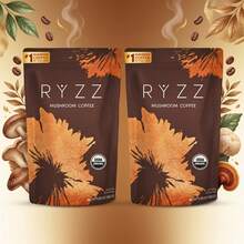 Best Seller Mushroom Coffee 3-Pack – 6 Adaptogenic Mushrooms Blend | Natural Energy, Mental Clarity & Digestive Health | Smooth Focus Without Jitters | Coffee Alternative For Morning Boost Or Afternoon Pick-Me-Up | Limited Time – Buy 3 & Save Big - 2-Pack – Not Cover - 查看 1