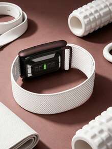 5.0/MG SuperKnit Band – Aksesori Rajut Berkinerja Tinggi Ikonik untuk Perangkat Wearable Kesehatan, Kebugaran, dan Kesejahteraan – Tidak Kompatibel dengan Generasi 4 - Putih - View 3