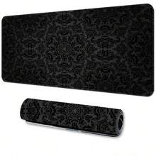 XXL Black Floral Lace Non-Slip Mouse Pad, Suitable For Laptop, Notebook, PC, Gaming - Mouse Pad - View 10