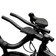 TT Handlebar Aero Bars Bicycle Rest Handlebar Bike Aluminium Alloy Arm Rest Handlebar Bicycle Tri Bars Relaxlation Handlebars For Most Bike - Multicolor - View 2