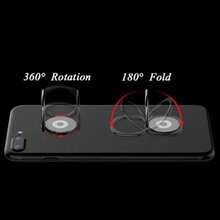 3pcs Universal Phone Ring Holder 360° Rotating Finger Support Stand - Black - View 6