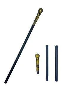 Halloween Costume Prop, 81cm Vintage Gold Egyptian Pharaoh Scepter, King Staff, Wizard Magic Wand, Suitable For Jazz Dance, Cosplay And Costume Party (Adjustable Length, Fits All Ages) - Multicolor - View 11