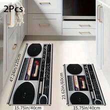 1pc Pattern Printed Long Runner Rug, Home Floor Mat, Doorway Entrance Mat, Indoor Entryway Mat, Bedroom Bedside Mat, Kitchen Mat, Kitchen Runner Rug, Suitable For Living Room, Laundry Room, Bathroom - Multicolor - View 14