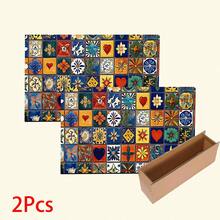 1pc Pattern Printed Diatomaceous Earth Kitchen Mat, Absorbent Kitchen Floor Mat, Kitchen Rug, Sink Front Mat, Suitable For Kitchen, Bathroom, Entryway, Hallway, Laundry Room And Home Decor - Multicolor - View 14