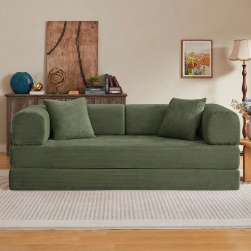 Futon - Verde - Visualizzare 1