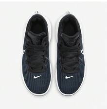 NIKE Witness 6 新款女款吸震耐磨休閒運動訓練籃球鞋 DD0423-002 - 黑與白 - 查看 3