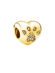 1pc New Original Shiny Gold Turtle Claw Print Cat Dragon Pendant Bead DIY Women's Jewelry Gift Bead, Suitable For Bracelet - Multicolor - View 27
