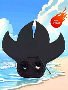 Mermaid Swimming Fin Single Piece Whale Tail Monofin Professional Training Diving Equipment - Multicolor - View 3