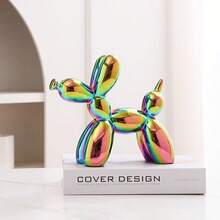 Nordic Style Highly Attractive Acrylic Balloon Dog Desktop Decor For Study, Wall Cabinet, Living Room, Entryway Art Ornament - 1PC - View 3