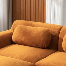 Modular Sofa Chenille 3 Seat Camel - Caramel 3 Seat - View 10