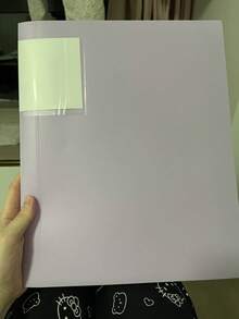Back To School Essential A4 Loose-Leaf Binder Student File Folder Poster Storage Album Portfolio Collection Book Multi-Page Folder Office Supplies Exam Paper Organizer Multi-Layer Pocket File Bag,Back To School Season - Single Piece - View 7