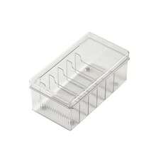 1pc Lash Storage Box With Lid, Portable Eyelash Tool Organizer, Dust-Proof With Lid, Holds Cotton Swabs, Lash Brushes, Eye Masks - Suitable For Lash Artists, Beauty Products And Cosmetics Storage - Multicolor - View 7
