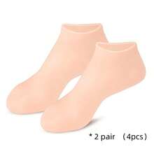 2/4pcs Silicone Foot Moisturizing Socks, Suitable For Cracked And Dry Feet, Personal Foot Care Product, Can Be Used With Foot Cream, High Elasticity Silicone Moisturizing Socks - Moisturizing Socks - View 11