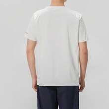 Skechers Men's Quick-Dry Loose Fit Crew Neck Short Sleeve T-Shirt, Lightweight Cool-Touch Sports Top For Running, Commuting And Casual Wear - White - View 5