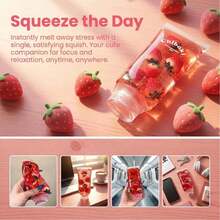 2026 Toothpaste Squeeze Stress Relief Toy, 1pc Random Color, Handheld Pocket Portable Slow Rebound Decor, Fun Anxiety Relief Toy - Multicolor - View 10