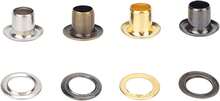 3mm Grommet Kit, 400pcs Plated Copper Metal 3mm Eyelets 3mm Grommet, Eyelets And Washers With Storage Box And 3 Hand Tools For Leather Craft, Clothing Modification Clothes Sewing - White - View 6