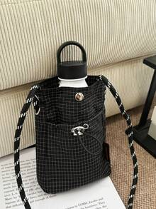 Workwear Small Square Bag 2025 New Korean Version Of The Student Mobile Phone Japanese Ins Fresh Cross-Body Bag - Multicolor - View 8