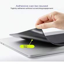Pocket Mouse Holder For Laptop, Laptop Storage Sleeve, SSD HDD Cable Organizer, Reusable Adhesive Compact Elastic Pouch, Computer Accessories, Self-Adhesive Mouse Storage Bag, Laptop Portable Hard Drive Storage Bag, Digital Accessories Organizer Pouch - View 7