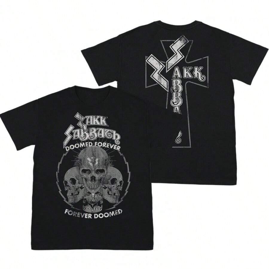Zakk 2025 Nordamerikanisches Winter--Shirt "Doomed Forever" - Farbe 1 - Übersicht 1
