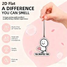 火柴人大腦迷因掛式車用香氛 - A - 查看 5