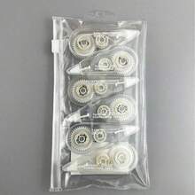 6pcs Transparent Correction Tape Suitable For Students - Multiple Styles - View 1