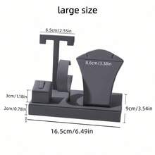 4pcs Jewelry Organizer, Multi-Function Jewelry Tray, Jewelry Store Ring Bracelet Necklace Earring Multi-Purpose Display Stand, Jewelry Display Rack - Multicolor - View 10