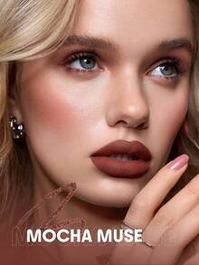 SHEGLAM [2Pcs] Bold Booster Ensemble Gloss Repulpant Et Crayon Marque De Beauté CosméTique Maquillage Pour Femmes Et Filles - Glaçage au miel + Muse au moka - Voir 6