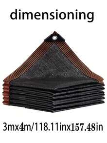 UV Protection Sun Shade Cloth With Eyelets, Aluminum Foil Shade Net, Breathable Balcony Privacy Screen, HDPE Heavy Duty Shade Cloth, Suitable For Greenhouse, And Plant Cultivation, Rectangular Shade Sail, Outdoor Gazebo, Backyard Sun Protection, Windproof Privacy Shade Net, Patio, Parking Lot Sun Screen, Shade Net, Shade Cloth, Shade Sail, Outdoor Sun Protection Screen, UV Protection Net - Shade Net - View 15