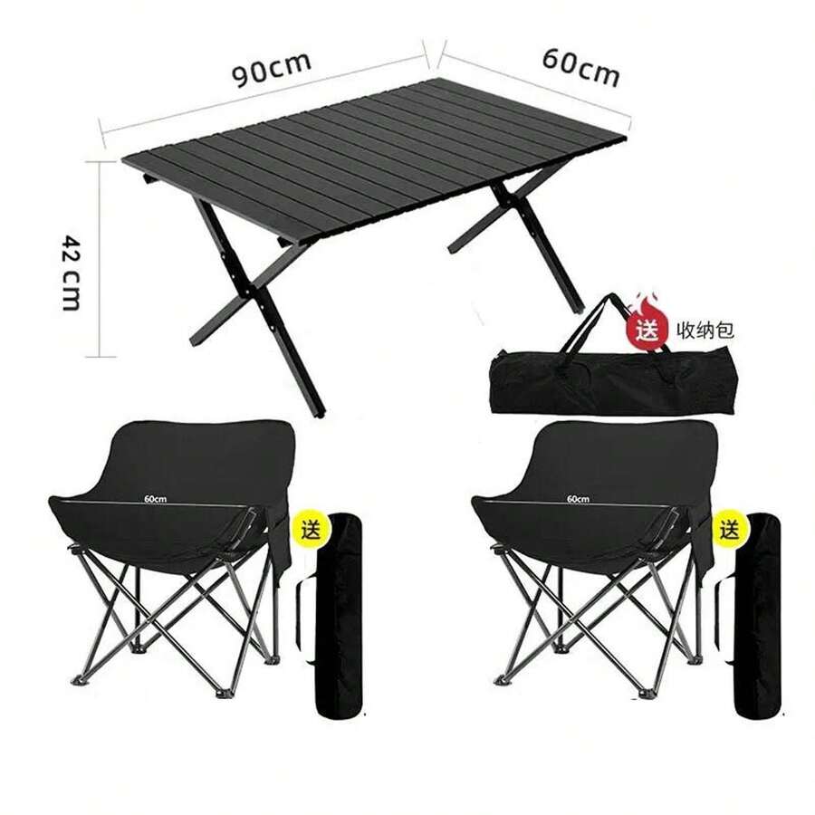 Outdoor Table & Chair Sets - White - View 1