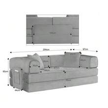 Futon - Verde - Visualizzare 2