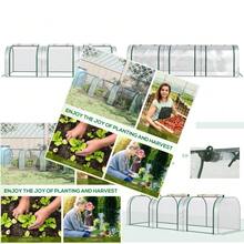 295 X 100 Cm Low Tunnel Greenhouse - Clear - T0001-01-06053 - View 2