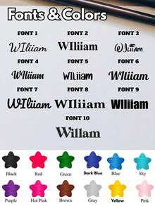 Custom Embroidered Name Patches, Wedding Design, Iron-On/Sew-On Fabric Tags, For Gift Bags, DIY Clothing Decoration, Fabric Crafts Accessories - Multicolor - View 7