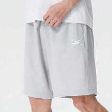 Skechers Men's Golf Series Elastic Waist Cargo Quick-Dry Loose Fit Shorts - Grey - View 3