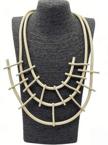 MARLIWOO 1 buah Kalung Tulang Selangka Personalisasi Berlebihan, Aksesori Garis Fesyen Minimalis, Kalung Gaya Gotik - MultiWarna - View 10