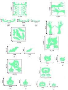 Glow-In-The-Dark Halloween Eyes Window Stickers, Removable Fluorescent Window Decals, Halloween Wall Stickers, Halloween Stair Stickers, Home Wall And Window Decor, Suitable For Halloween Home, Stairs, Mirrors And Party Decoration - Multiple Styles - View 10
