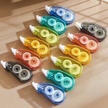 4pcs/6pcs Colorful Mini Correction Tape Set, Multiple Bright Colors, Smooth And No Smudging, Suitable For School, Office, Home, Ideal Choice For Students And Teachers, Back To School Season - Multicolor - View 18