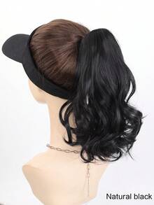 Synthetic Wavy Ponytail Extension Hairpiece Short Curly Claw Clip Ponytail For Women Heat Resistant Pony Tail Clip Fake Hair - Multicolor - View 12
