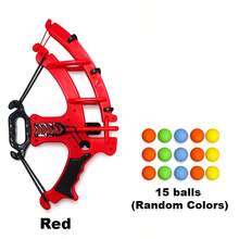 EVA Soft Ball Launcher Toy. Suitable For Outdoor Competitive Games, Can Be Thrown By Hand, Especially Suitable For Children Aged 3 And Above. It Is An Excellent Birthday Or New Year Gift For Boys And Girls. - Red - View 12