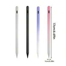 Universal Capacitive Stylus Pen For Phones And Tablets, Compatible With Android And Apple, Precise Touch, Smooth Writing, High-End Capacitive Stylus (Not Suitable For Resistive Screens And Tablet Electromagnetic Screens), 90mAh - Stylus + 2 Nibs - View 9