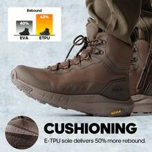 Men Military & Tactical Boots - Rust Brown - View 5