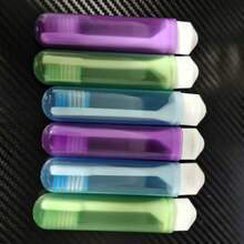 6pcs/Set Foldable Travel Toothbrush Set With Storage Case, Medium Stiffness Nylon Bristles, Unscented, Complete Set, Unisex, Manual Toothbrush Set, Portable, Suitable For Travel, Camping, School And Home Use. - Multicolor - View 8