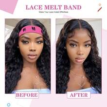Elastic Band For Wig Edges Wrap Wig Band Lace Melting Band To Lay Edges Baby Hair Edge Adjustable Wig Melt Bands, Halloween - View 8