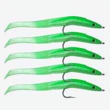 Fishing Soft Baits Multi-Color Options, Multi-Piece Set Lure Fishing Bait, Realistic Loach Shape And Swimming Action, Slow Sinking, Suitable For Boat And Shore Fishing - Multicolor - View 6