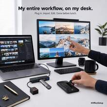 Borriig Pembaca Kartu USB 3-in-1 SD/TF/MicroSD Adapter Transfer Data, Kompatibel dengan Kamera, DSLR, Ponsel, Laptop, Desktop, Windows - Hitam, Aksesori Fotografi Perjalanan Pembaca Kartu Portabel, Tidak Perlu Menghapus Foto Lagi! - MultiWarna - View 4