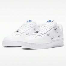 Nike Women's Air Force 1 AF1 Cushioned Sneakers CT1990-100 - White - View 5